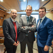 Álvaro Rojo, Miguel Sánchez y Miguel Barreiro