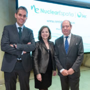 Miguel Sánchez, Matilde Pelegrí y Javier Guerra