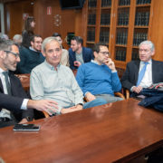 Héctor Dominguis, José Mª Zamarrón, Antonio González y Lorenzo Francia